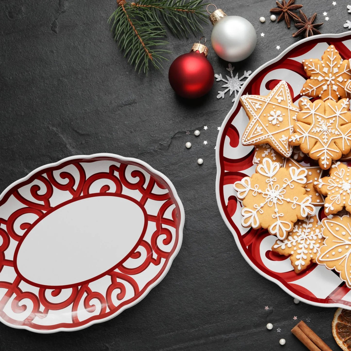 VASSOIO OVALE PICCOLO "HARMONIA"