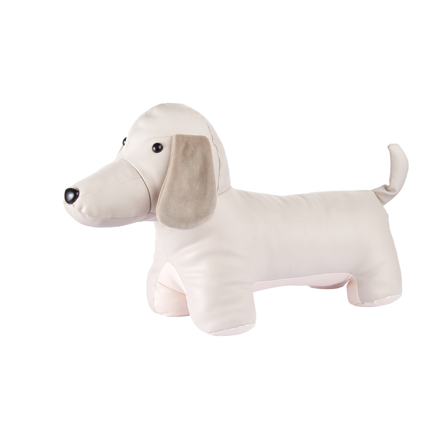 Fermaporta cane avorio