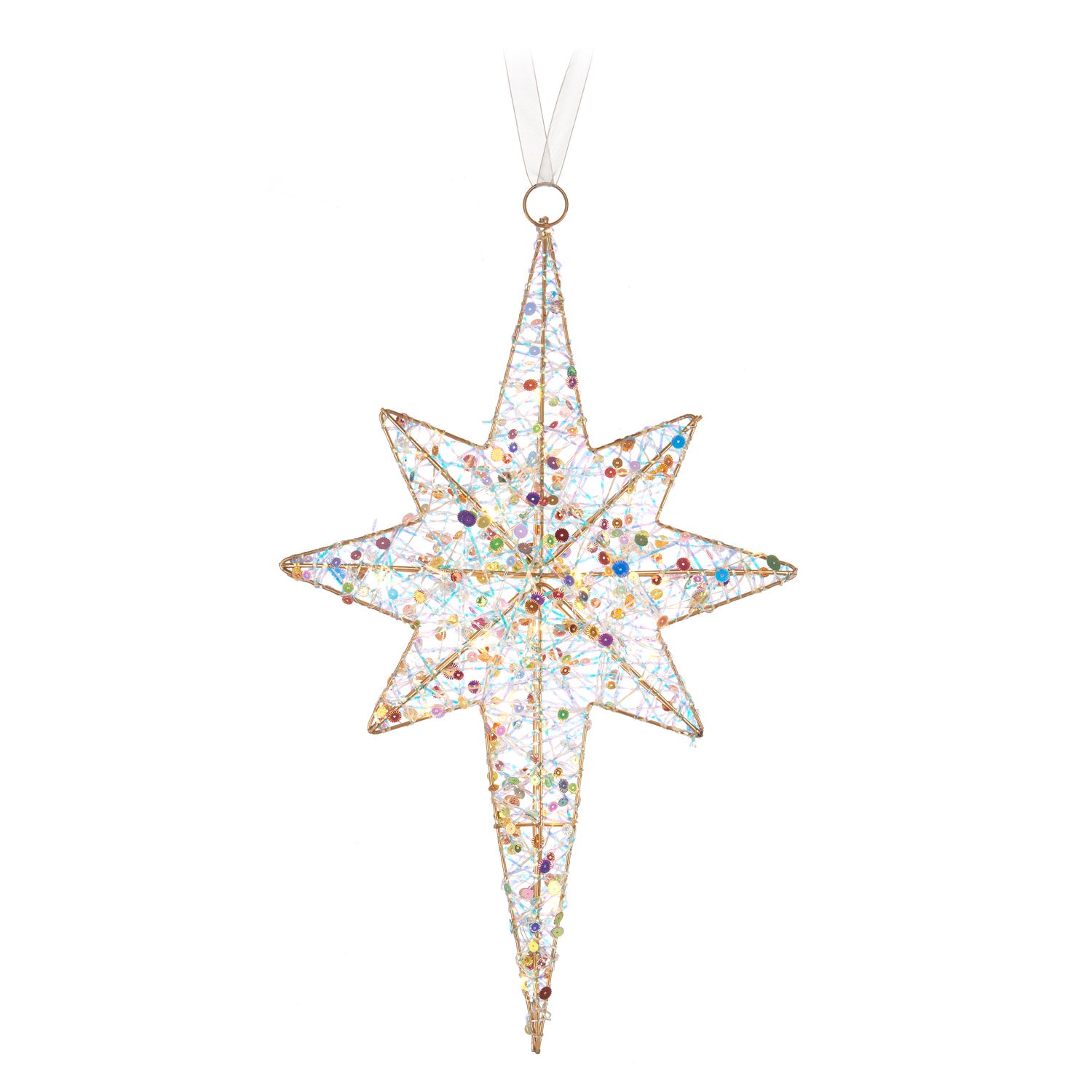 Stella 8 punte con 20 led