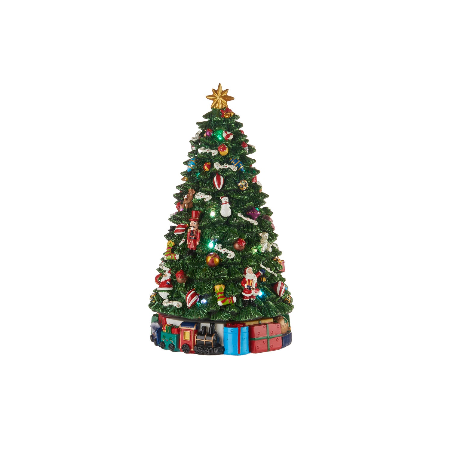 Albero con musica, led e movimento