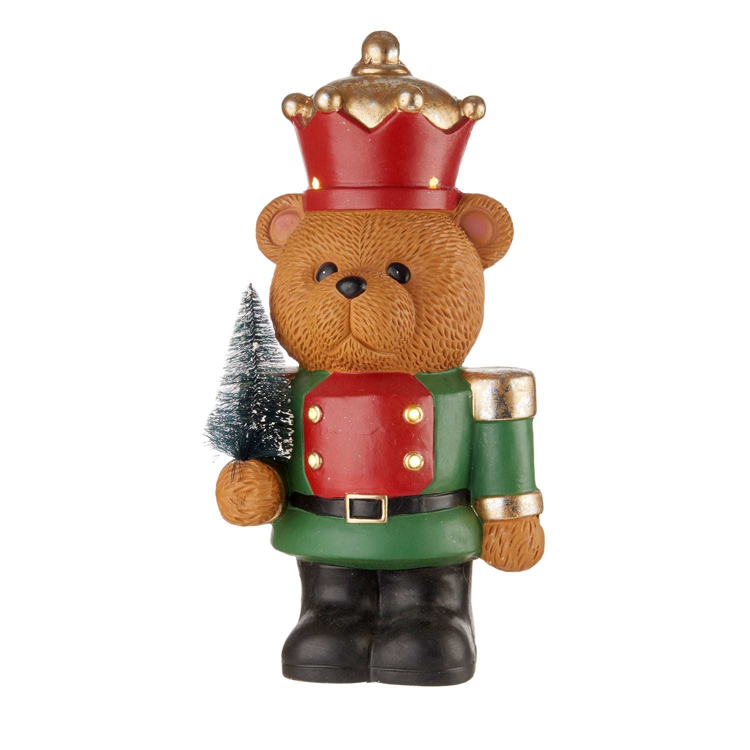 Orsetto con albero e led