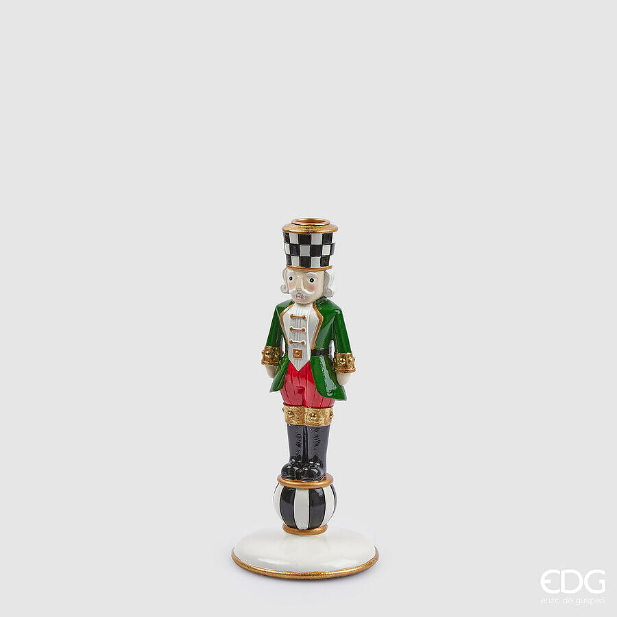 Portacandela soldatino h.25cm