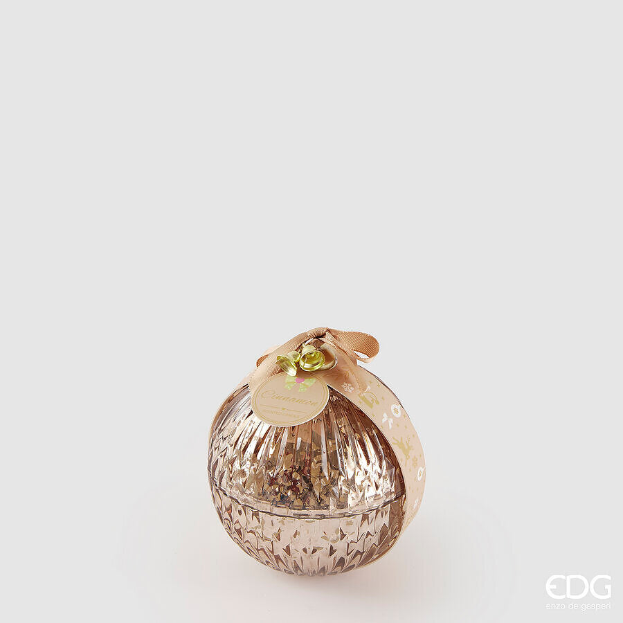 Candela sfera con profumo