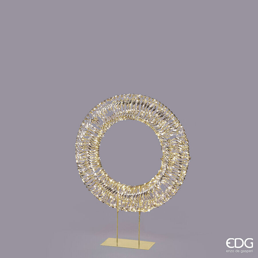 Corona led con base 720microled h.90cm