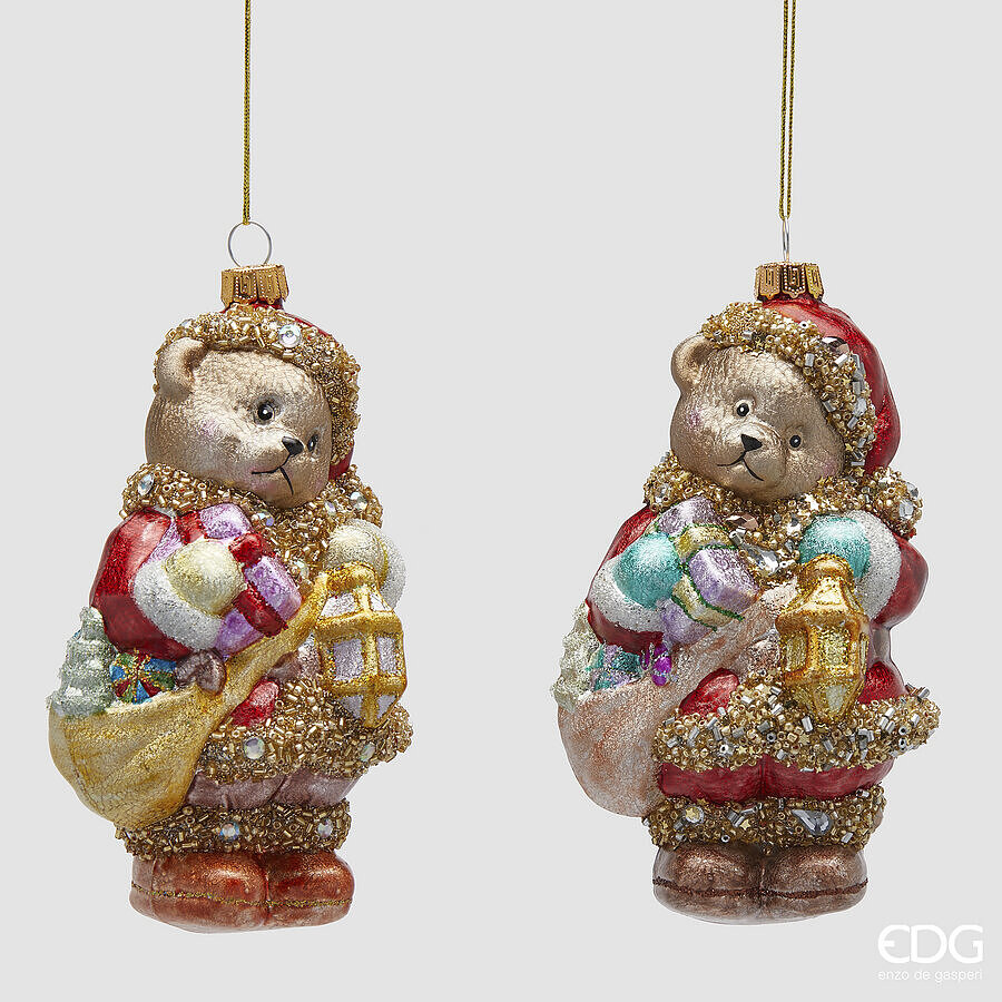 Addobbo orso h.14,5cm