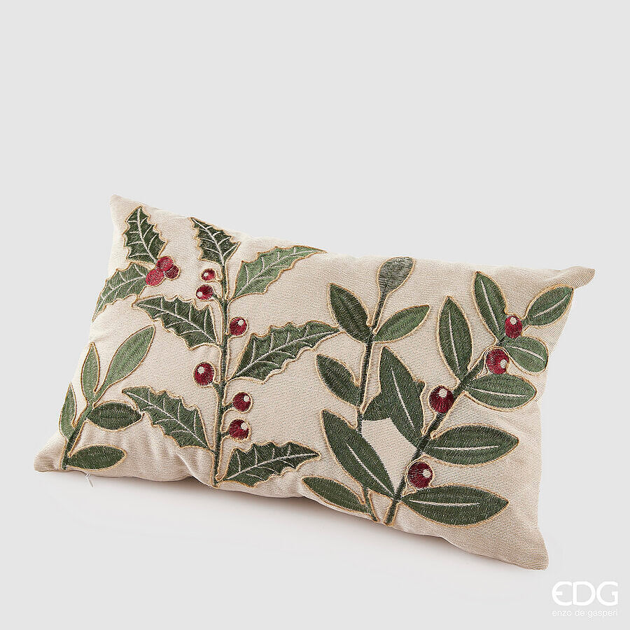 CUSCINO AGRIFOGLIO RETTANGOLARE L.50 L.30
