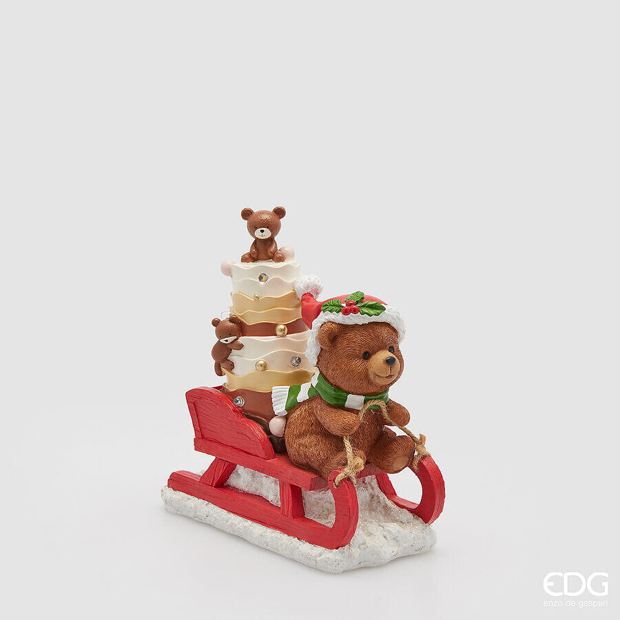 Orso goloso led h.20cm