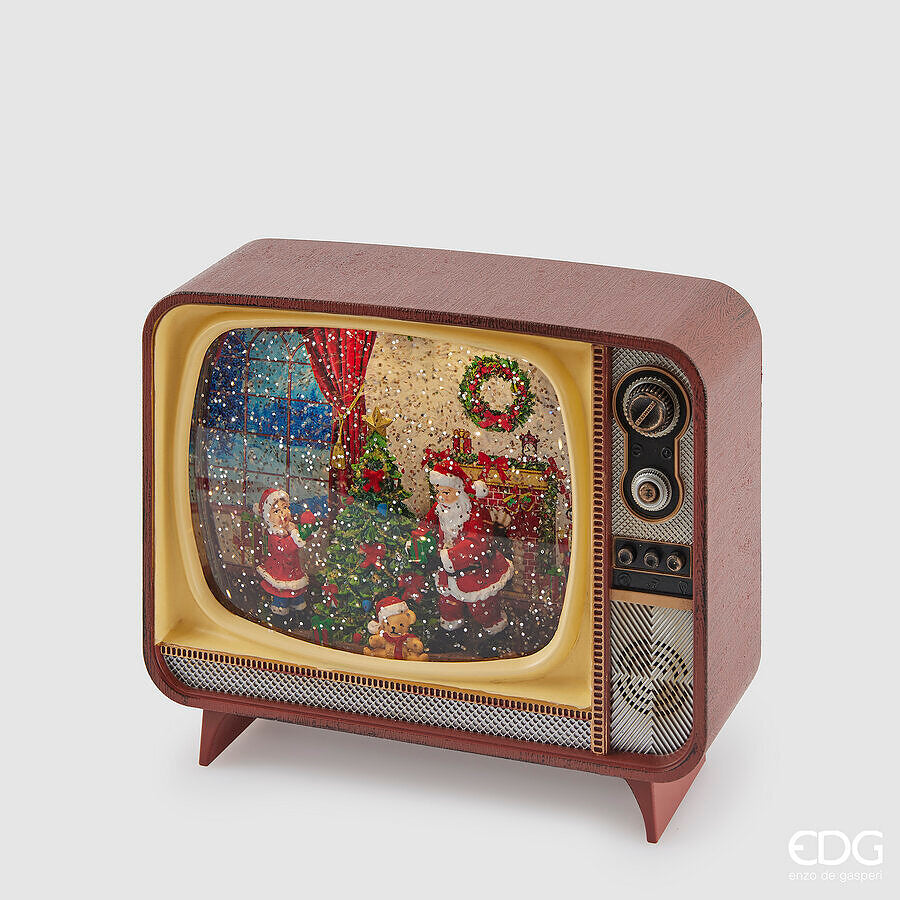 Diorama televisore con musica e movimento