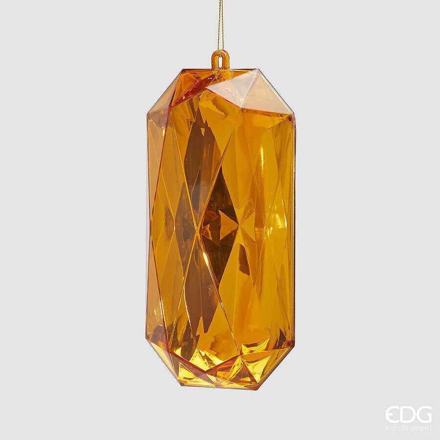 Decoro diamante rettangolare da appendere h.19,5 l.9,5 l.7