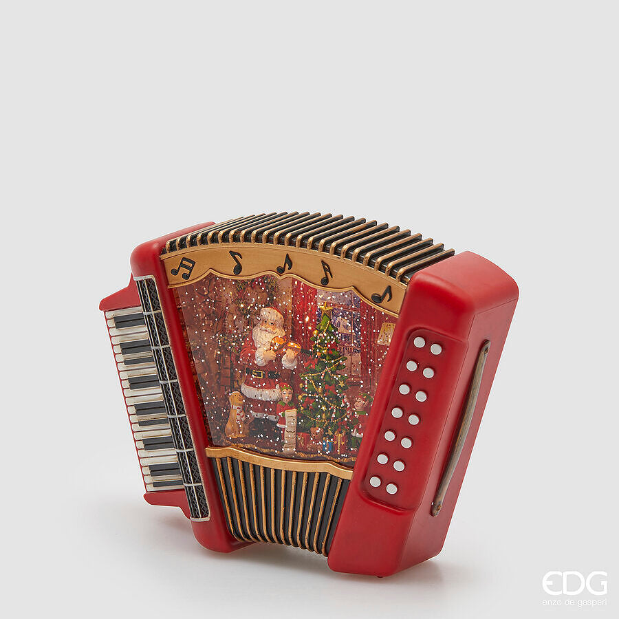 Fisarmonica con musica, movimento e led