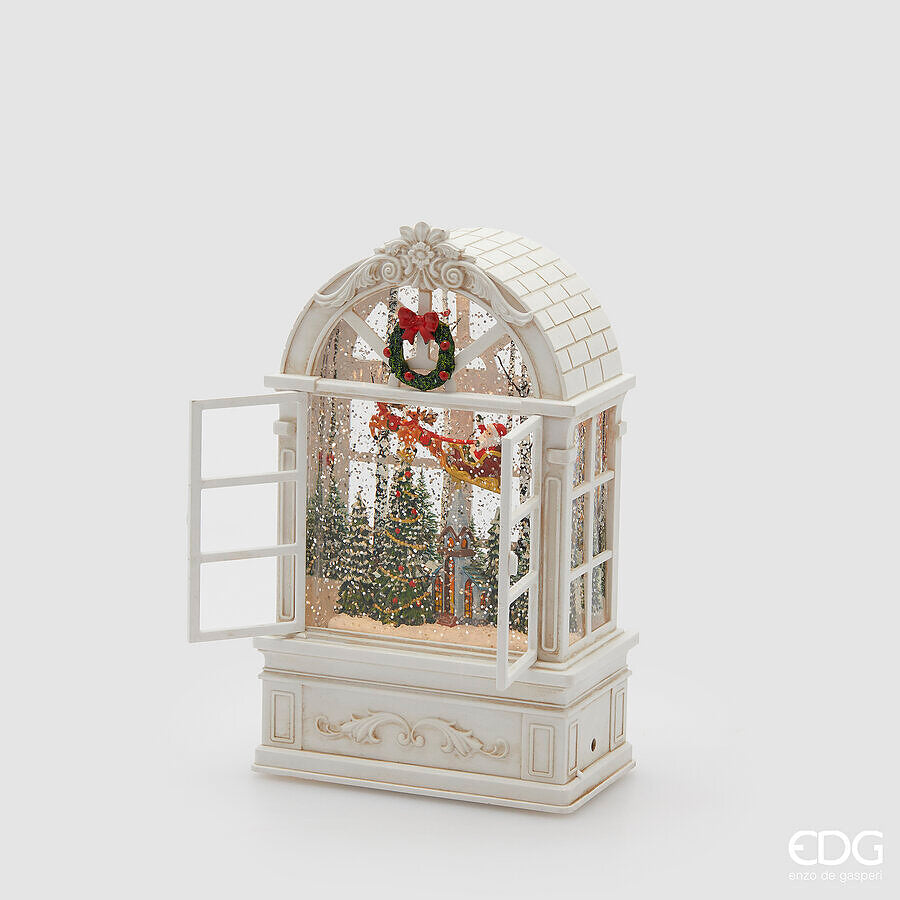 Finestra con musica, movimento e led