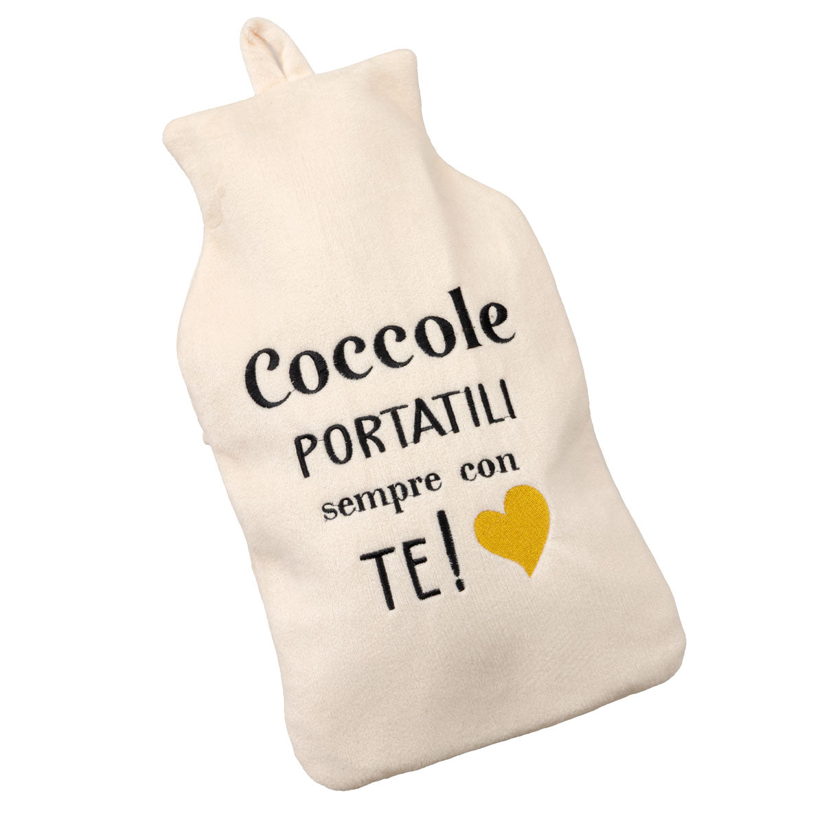 Borsa acqua calda "Coccole portatili sempre con te!"
