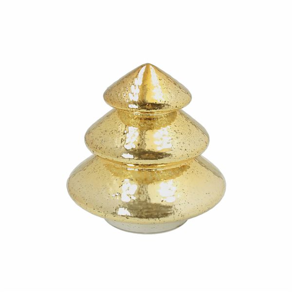 ALBERO BOMBATO ORO C/LED CM 15