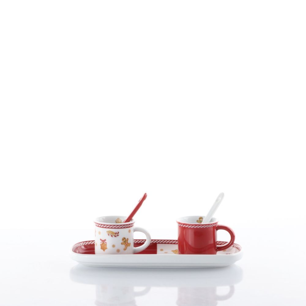 Set Caffe Tete a tete 5pz Sweet Natale