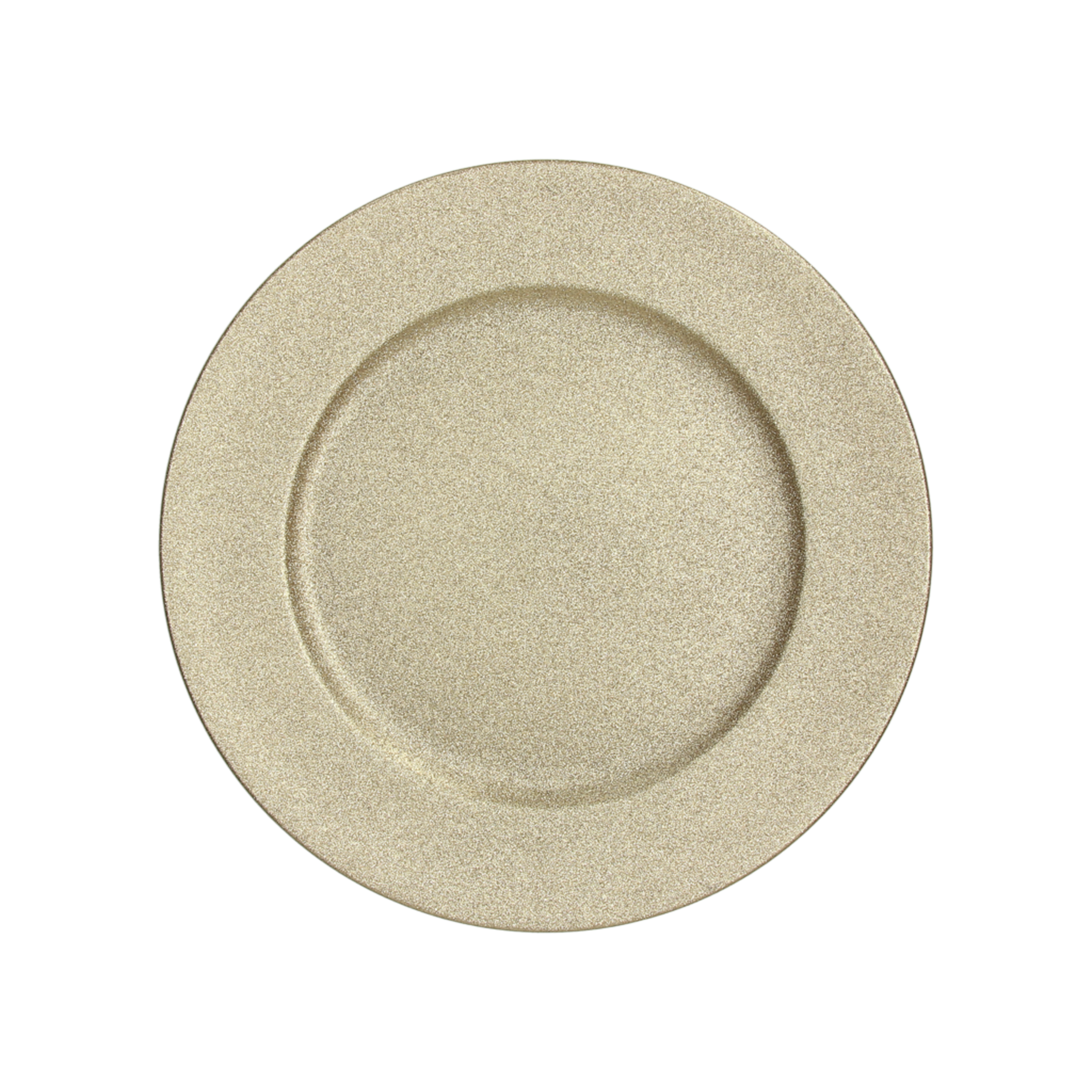 set 6 SOTTOPIATTi 33cm GLITTER GOLD