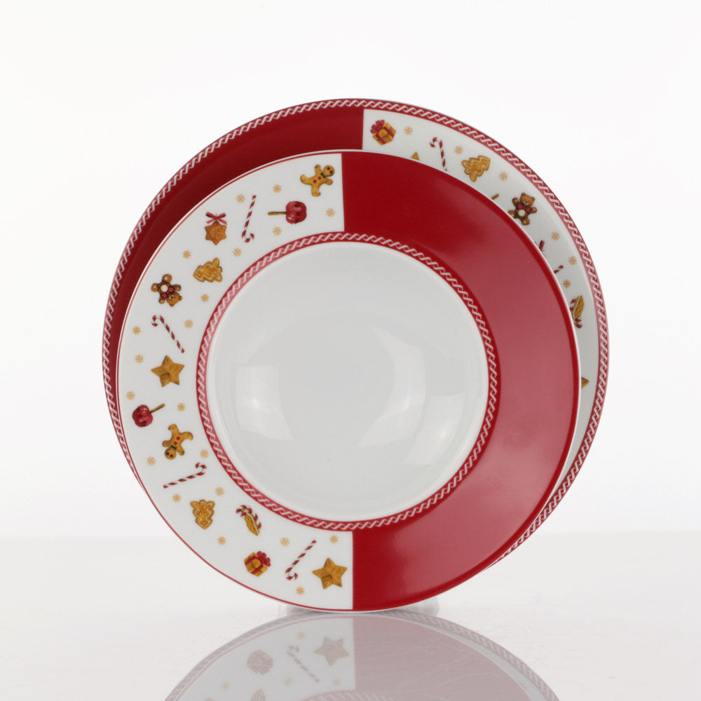 Set tavola 18pz Sweet Natale