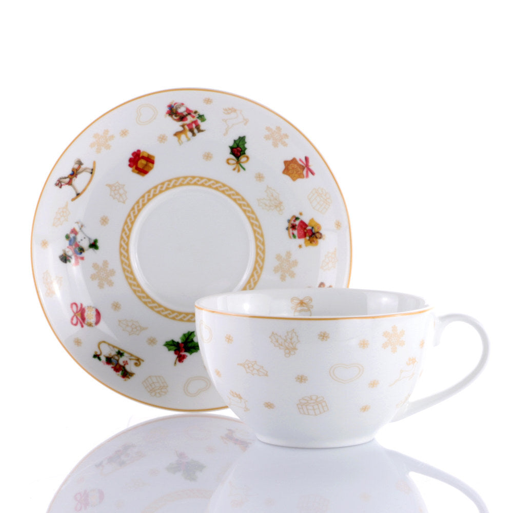 Tazza Colazione c/p 0,45 Toys Natale