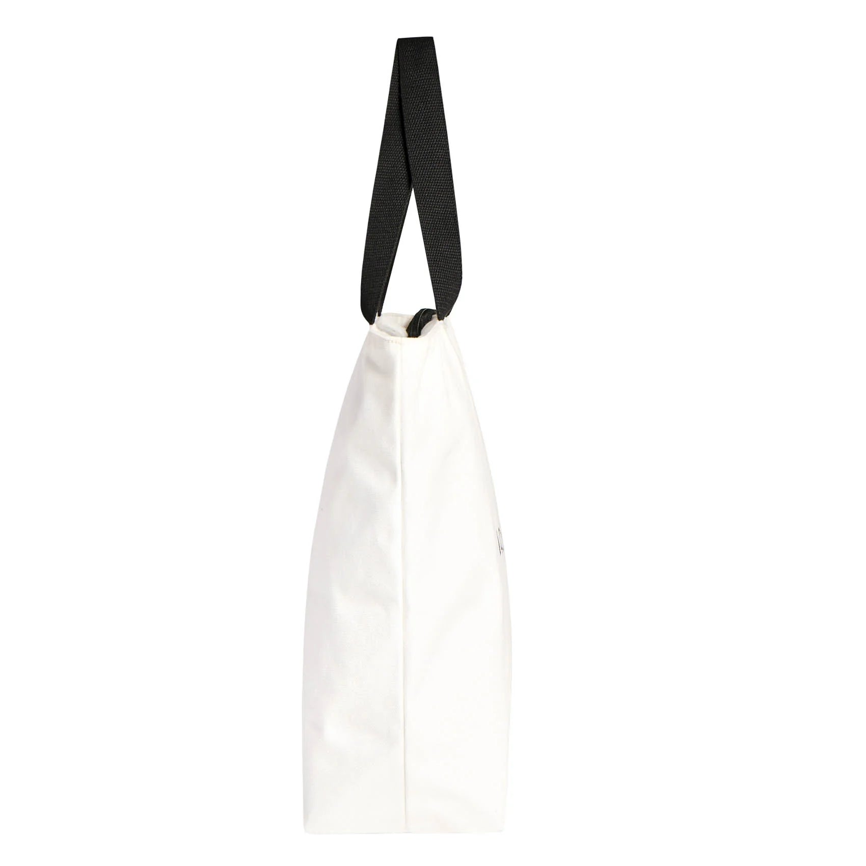 Borsa in canvas Prendo solo poche cose - Bianca