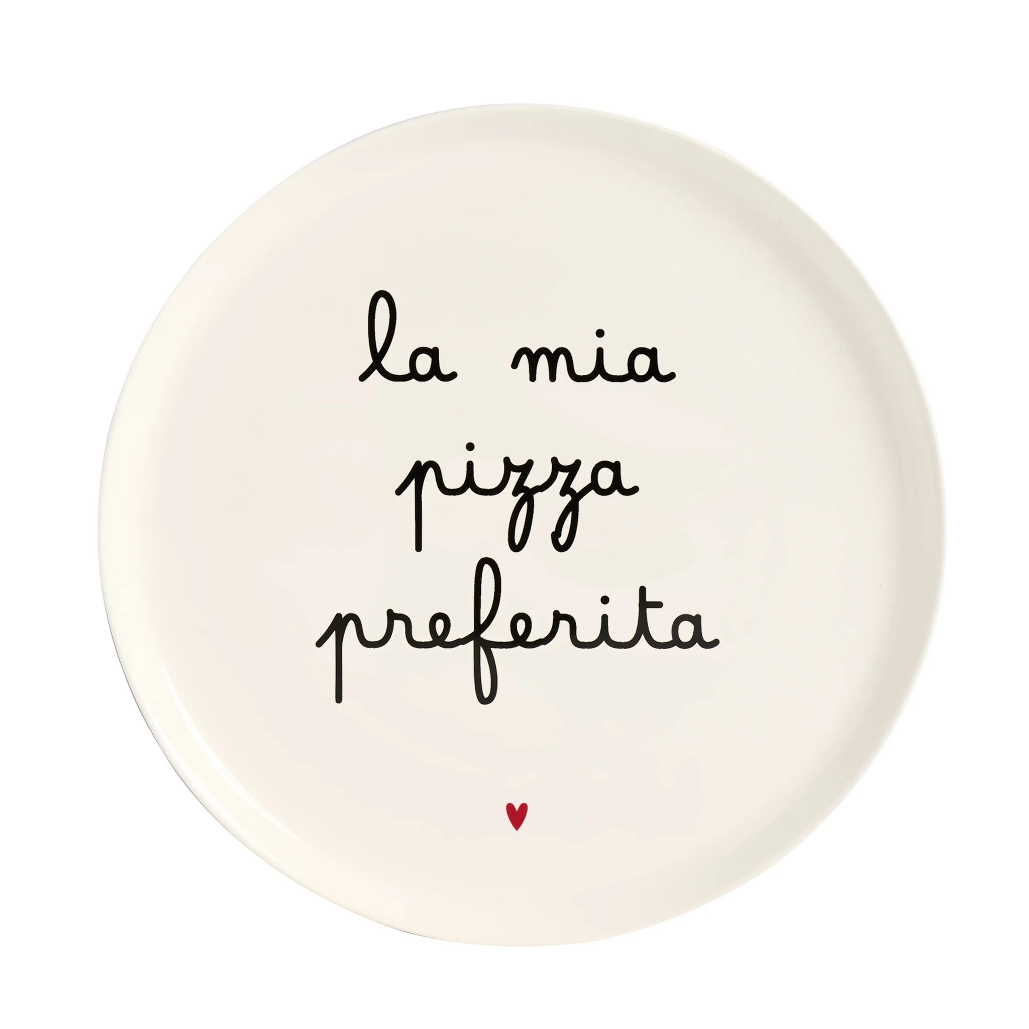 Piatto pizza La mia pizza preferita 31,5 cm