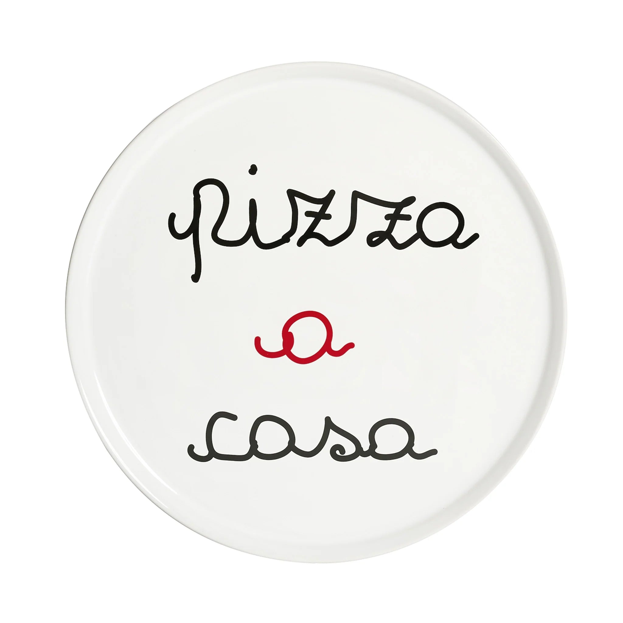 Piatto pizza Pizza A Casa 31,5 cm