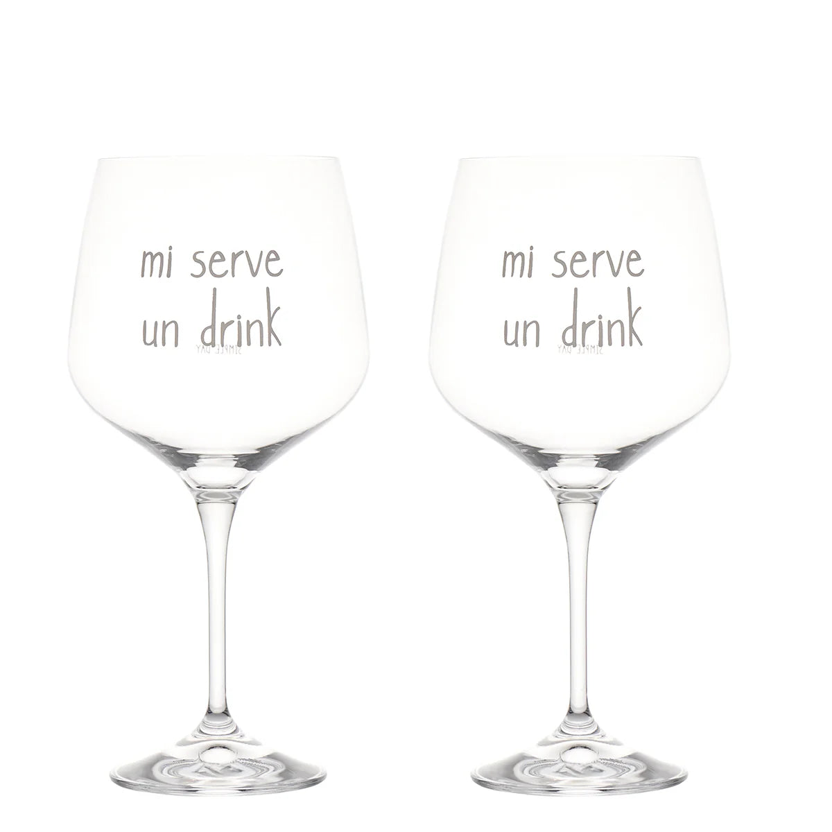 Set 2 calici cocktail Mi serve un drink 82cl