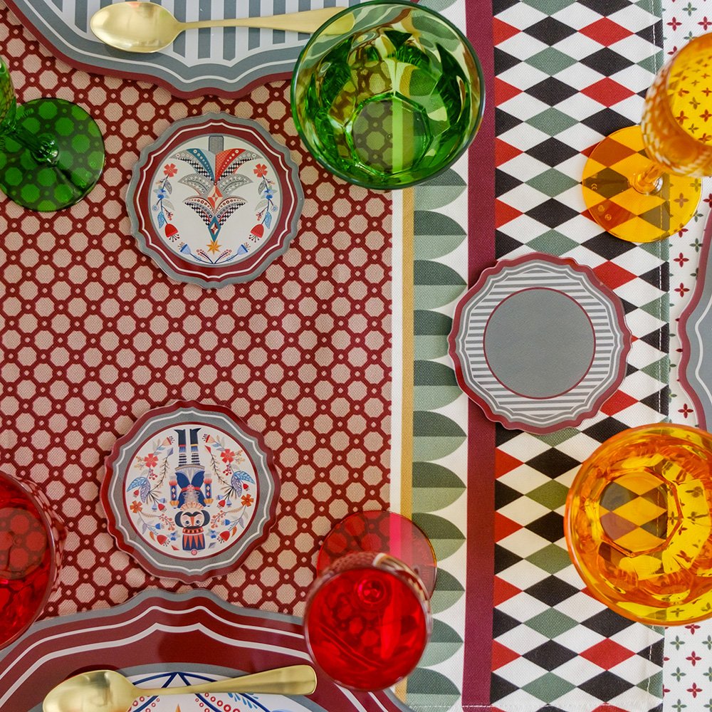 Set sottobicchieri natalizi