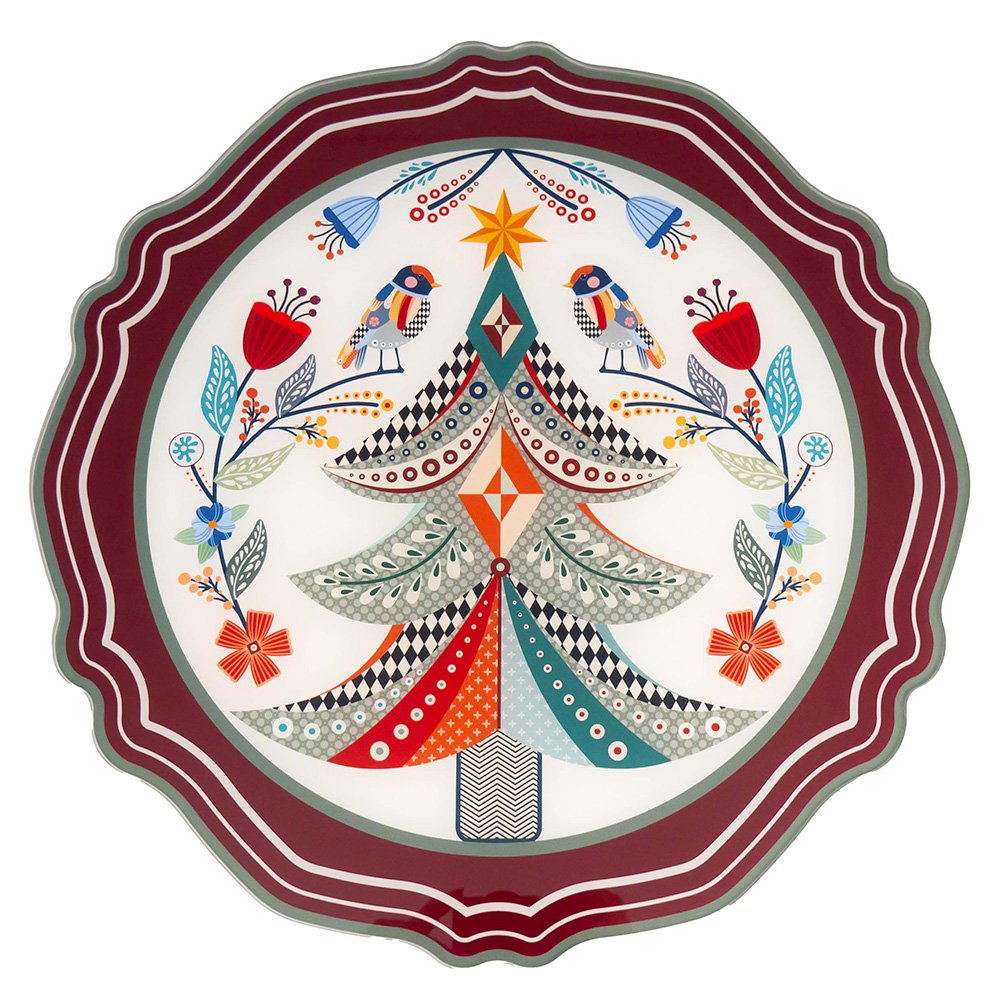 Set 2 sottopiatti natalizi