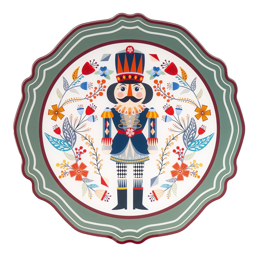 Set 2 sottopiatti natalizi