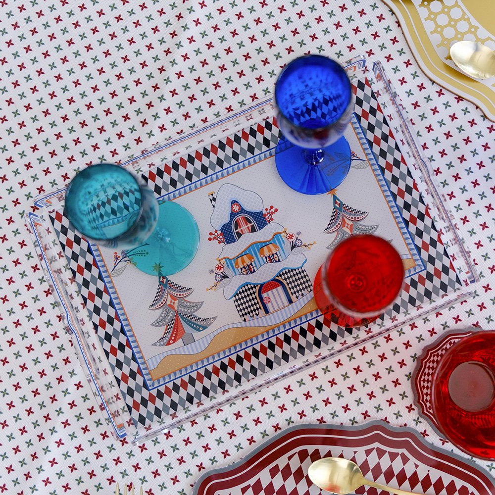 Vassoio piccolo casetta